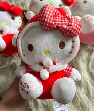 Hello Kitty Christmas Santa Reindeer Plushies - Lusy Store LLC