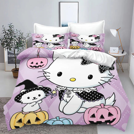 Hello Kitty Duvet Cover With Pillowcase Bedding Set Suitable For Children And Adults 6