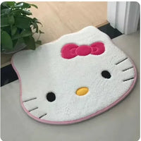 Hello Kitty Kawaii Absorbent Floor Mat White 57x51cm