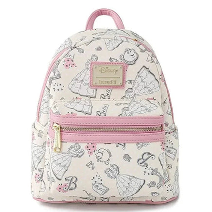 Hello Kitty Kuromi Melody Creative Backpack Storage Stationery Leather Mini Student Backpack Gift B 10.6x9.4x5.5 inch