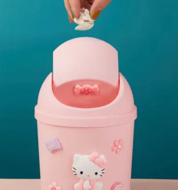 Hello Kitty Mini Trash Can