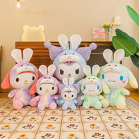Hello Kitty Plush Stuffed Giant Plushier Pillow Kuromi Melody Cinnamoroll Throw Pillow Gifts - Lusy Store LLC