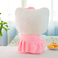 Hello Kitty Plush Toy Pink Bowknot Dress Peluche Doll Cute Pillow Children Gifts - Lusy Store LLC