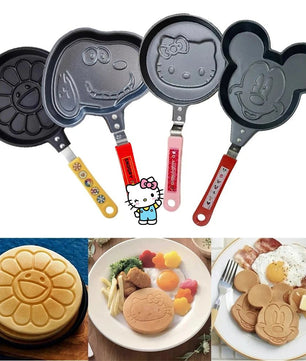 Hello Kitty Sanrio Non - Stick Frying Pan - Lusy Store LLC