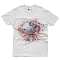 Hello kitty tee shirt - Luxury cute graphic tees - Unisex novelty cotton t shirt White
