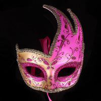 High Quality Halloween Masquerade Party Mask Rose Red