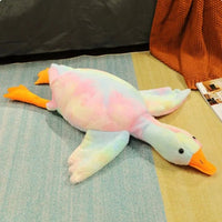 Huge Duck Plush Toys Rainbow