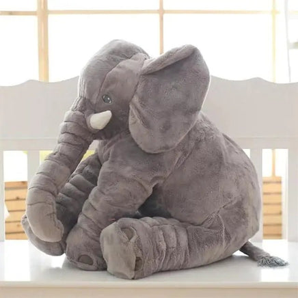 Huge Elephant Plush Toy Gray 60 Centimeters