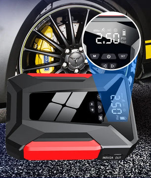 All-in-One 12V Emergency Car Power Bank & Inflatable Starter - Lusy Store LLC 