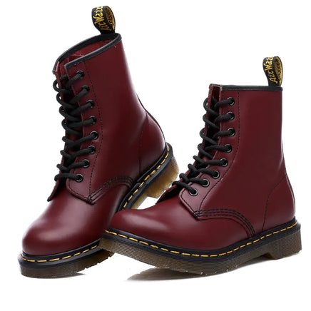 Lusy Store LLC Unisex Leather Boots Shoes