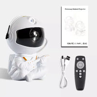 Star Projector Aurora Nebula Play Guitar White 125*85mm