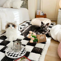 Stylish Anti-Hair and Anti-Scratch Mat Black
