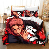 Jujutsu Kaisen Bedding Set Anime Duvet Cover Bed Linen Twin Queen King Single Size Bedding Gift 1