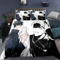 Jujutsu Kaisen Bedding Set Anime Duvet Cover Bed Linen Twin Queen King Single Size Bedding Gift 7