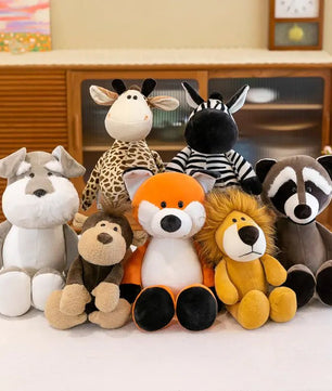 Jungle Animal Plush Toy - Lusy Store LLC