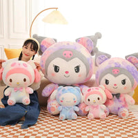 Kawaii Sanrio Anime Plush Toys Kuromi, My Melody, Cinnamoroll, and More! - Lusy Store LLC