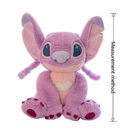 Kawaii Stitch Angel Plush Toy Stuffed Doll - Soft Animal Pillow Room Decor for Kids - Lusy Store LLC