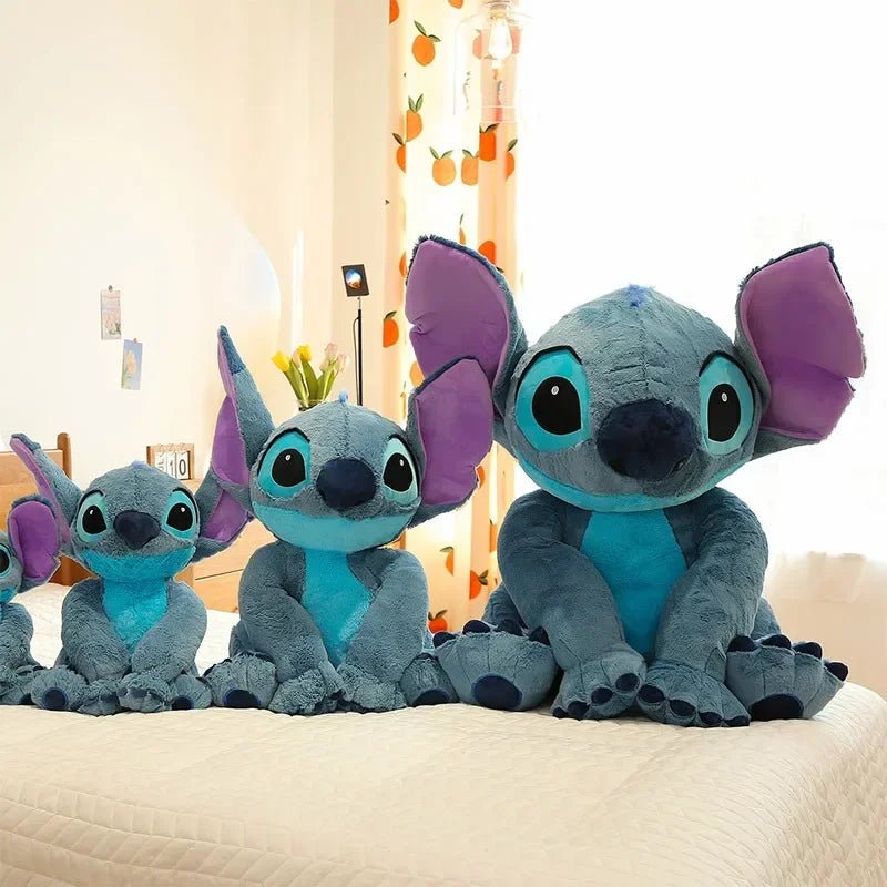 Kawaii Stitch Angel Plush Toy Stuffed Doll - Soft Animal Pillow Room Decor for Kids - Lusy Store LLC