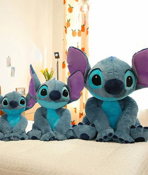 Kawaii Stitch Angel Plush Toy Stuffed Doll - Soft Animal Pillow Room Decor for Kids - Lusy Store LLC