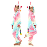 Kids Winter Flannel Pajamas - Boys, Girls, Baby - Cozy Sleepwear, Blanket Sleepers 9