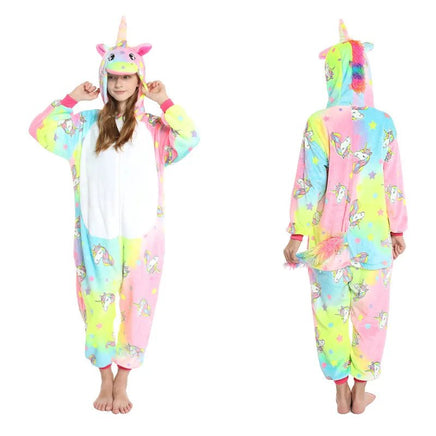Kids Winter Flannel Pajamas - Boys, Girls, Baby - Cozy Sleepwear, Blanket Sleepers 18