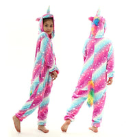 Kids Winter Flannel Pajamas - Boys, Girls, Baby - Cozy Sleepwear, Blanket Sleepers 13
