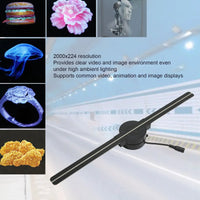 16.5 Inches 3D Hologram Fan - Lusy Store LLC 