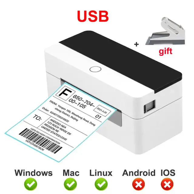 The X-463B Label Printer - Lusy Store LLC 