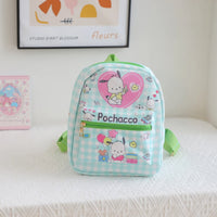 Kuromi Backpack My Melody Cinnamoroll Children Backpack Kindergarten Schoolbag Pochacco S-9.4"x7.3"x3.9"