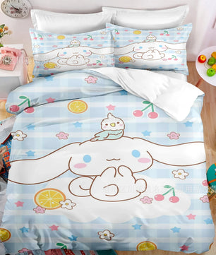 Kuromi Bedspread Quilt Cover Bedding Set Cosplay Accessories Children's Gifts - Lusy Store LLC