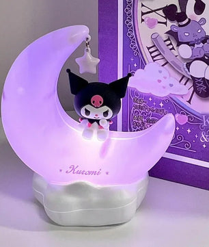 Kuromi Cinnamonroll LED Light Accessories Ornament Beauty Bedroom Night Light Bedside Lamp Decoration - Lusy Store LLC
