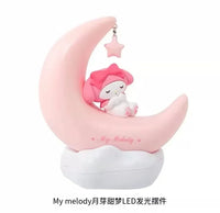 Kuromi Cinnamonroll LED Light Accessories Ornament Beauty Bedroom Night Light Bedside Lamp Decoration My Melody 5.7x5.1x3.5 inch