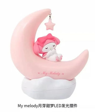 Kuromi Cinnamonroll LED Light Accessories Ornament Beauty Bedroom Night Light Bedside Lamp Decoration - Lusy Store LLC