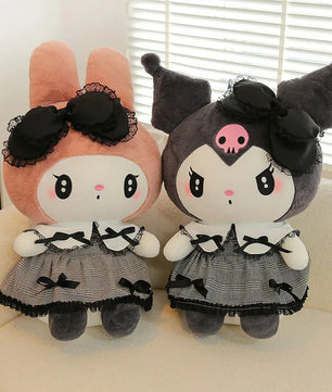Kuromi Melody Cinnamoroll Big Size Plush Toys Pillow Stuffed Sofa Cushion Girl's Room Decoration Gift - Lusy Store LLC