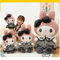 Kuromi Melody Cinnamoroll Big Size Plush Toys Pillow Stuffed Sofa Cushion Girl's Room Decoration Gift - Lusy Store LLC