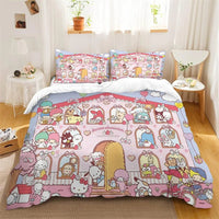 Kuromi Melody Duvet Cover Family Children's Room Decoration Single Double Multiple Sizes 6