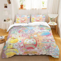 Kuromi Melody Duvet Cover Family Children's Room Decoration Single Double Multiple Sizes 5