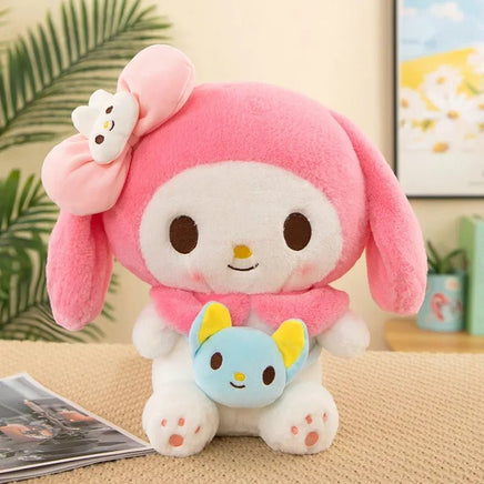 Kuromi My Melody Cinnamoroll Plush Dolls Soft Stuffed Pillow Anime Figure Cartoon Decor Kids Toys Gifts - Lusy Store LLC