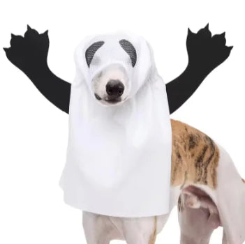 Ghost Dog Halloween Costume M