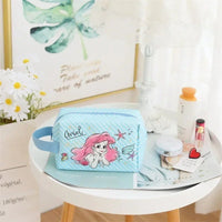 Large Capacity Cartoon Disney Stitch Makeup Bag for Girls - Multifunctional Cosmetic Storage Case - Lusy Store LLC