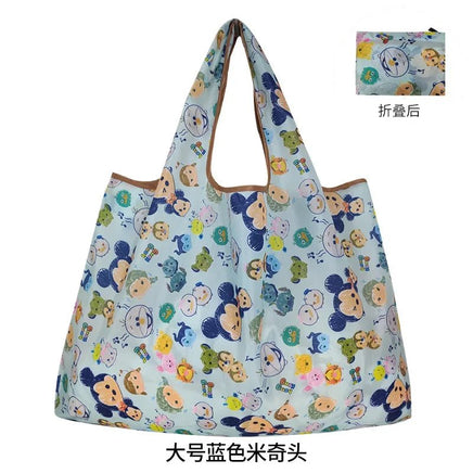 Large Capacity Disney Stitch Tote Bags for Women - Mickey Mouse, Winnie The Pooh Anime Handbags