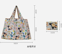 Large Capacity Disney Stitch Tote Bags for Women - Mickey Mouse, Winnie The Pooh Anime Handbags