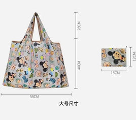 Large Capacity Disney Stitch Tote Bags for Women - Mickey Mouse, Winnie The Pooh Anime Handbags