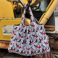Large Capacity Disney Stitch Tote Bags for Women - Mickey Mouse, Winnie The Pooh Anime Handbags 4