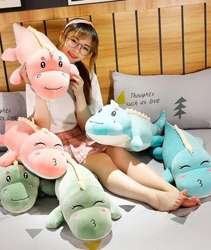 Large Dinosaur Plush Toy - Lusy Store LLC