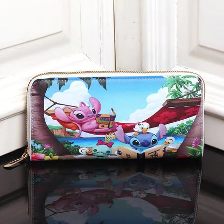 Lilo & Stitch Character Coin Purse with Mickey Mouse and Elsa 18