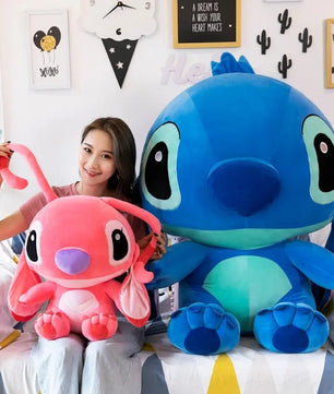 Lilo & Stitch Couple Models - Giant Stuffed Plush Toy - Cartoon Anime Plush Gift - Lusy Store LLC