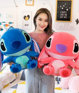 Lilo & Stitch Couple Models - Giant Stuffed Plush Toy - Cartoon Anime Plush Gift - Lusy Store LLC