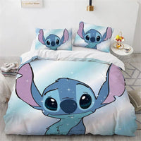 Lilo & Stitch Duvet Cover Gift Bedding Set Single Double Bedroom Decor 14