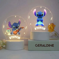 Lilo & Stitch Night Light for Children's Bedroom Decor and Christmas Gift
